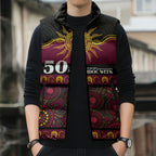 Broncos NAIDOC Week Personalised Sleeveless Puffer Jacket Aboriginal Torres Strait Islanders Vibe