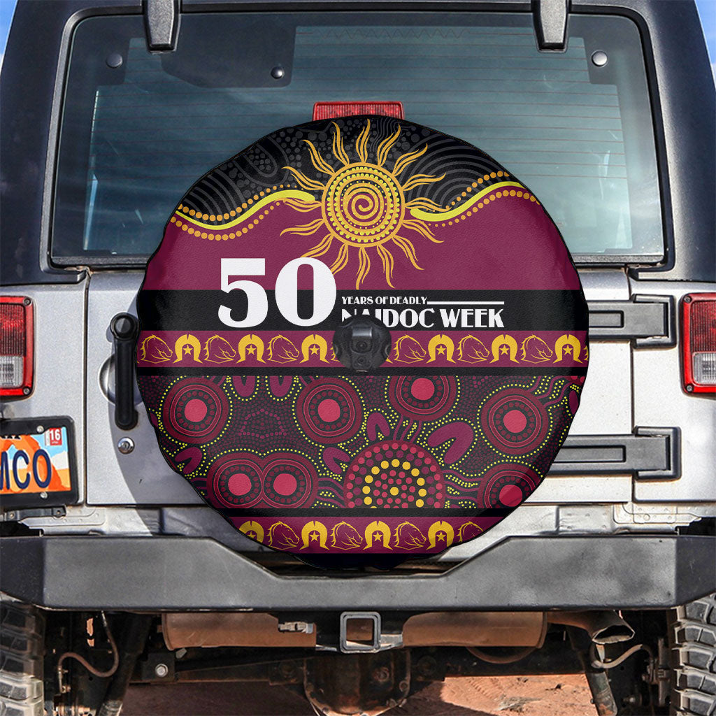 Broncos NAIDOC Week Spare Tire Cover Aboriginal Torres Strait Islanders Vibe