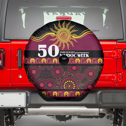 Broncos NAIDOC Week Spare Tire Cover Aboriginal Torres Strait Islanders Vibe