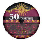 Broncos NAIDOC Week Spare Tire Cover Aboriginal Torres Strait Islanders Vibe
