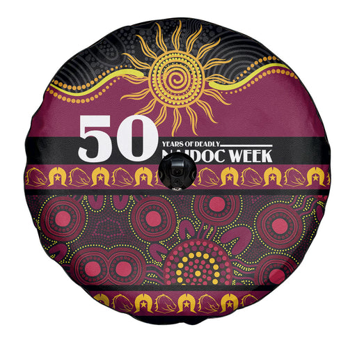 Broncos NAIDOC Week Spare Tire Cover Aboriginal Torres Strait Islanders Vibe