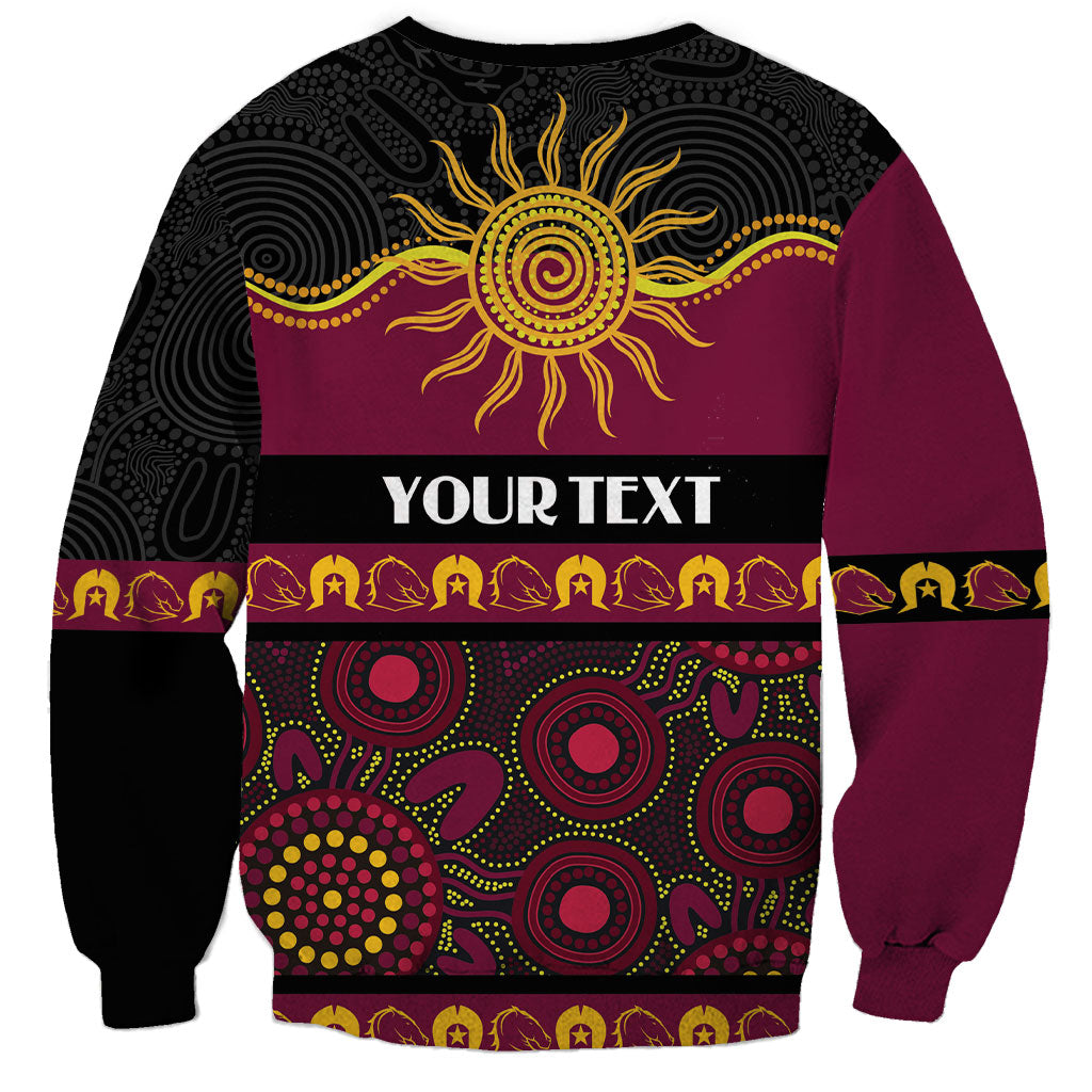 Broncos NAIDOC Week Personalised Sweatshirt Aboriginal Torres Strait Islanders Vibe