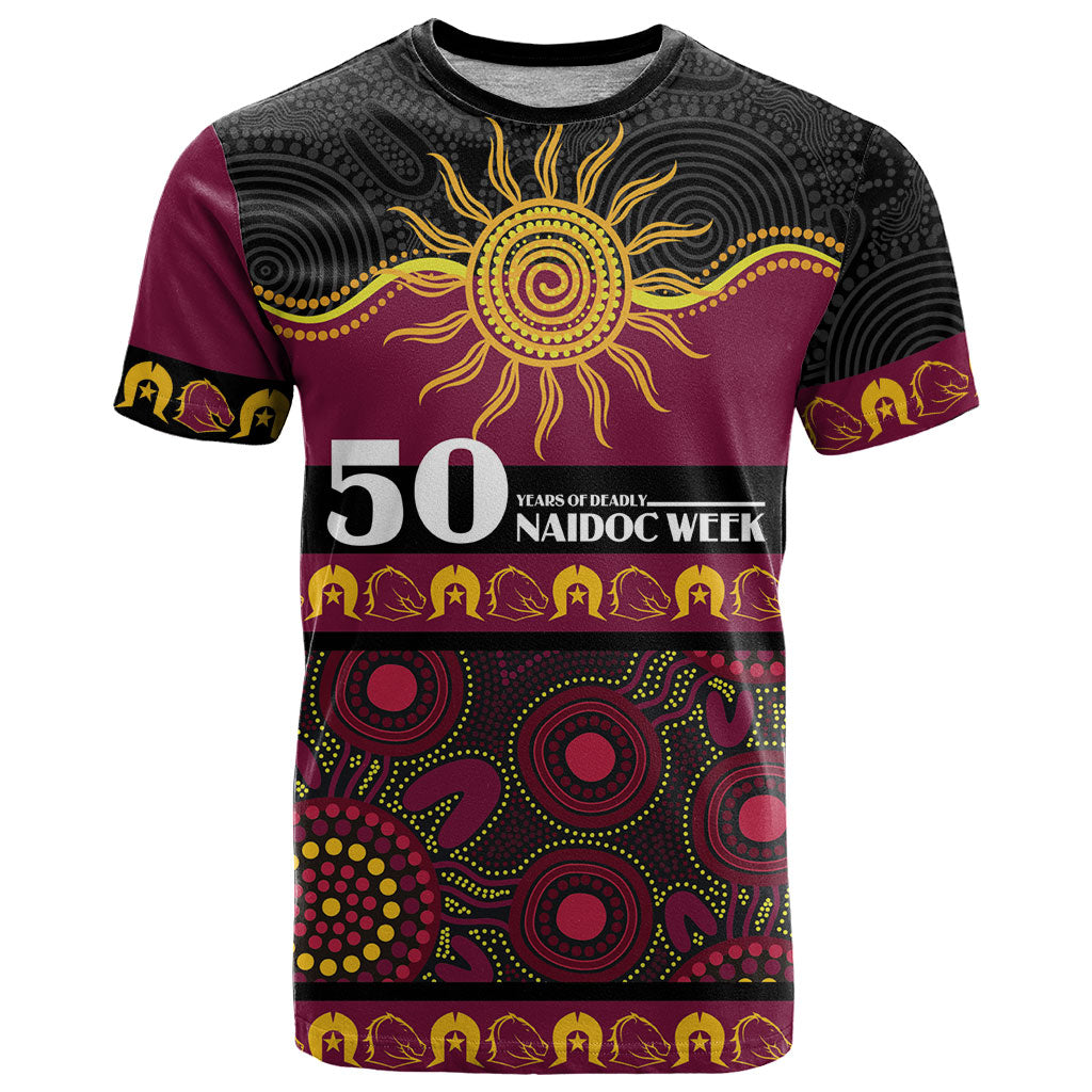 Broncos NAIDOC Week Personalised T Shirt Aboriginal Torres Strait Islanders Vibe