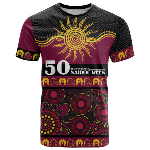 Broncos NAIDOC Week Personalised T Shirt Aboriginal Torres Strait Islanders Vibe
