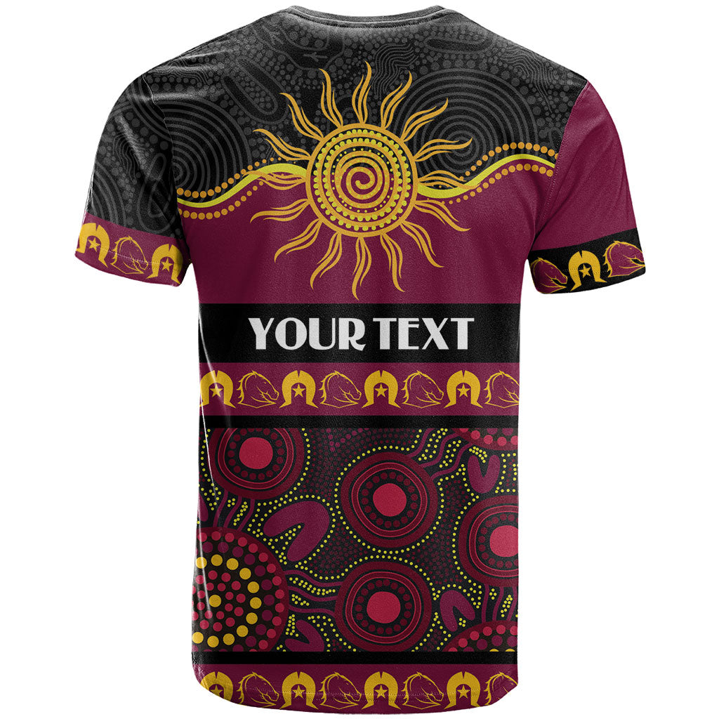 Broncos NAIDOC Week Personalised T Shirt Aboriginal Torres Strait Islanders Vibe