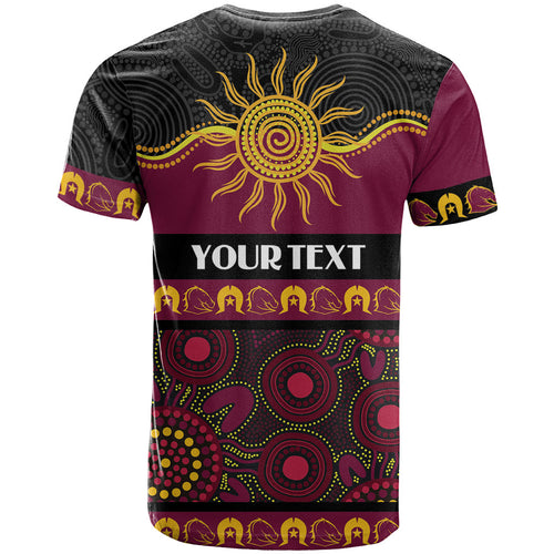 Broncos NAIDOC Week Personalised T Shirt Aboriginal Torres Strait Islanders Vibe