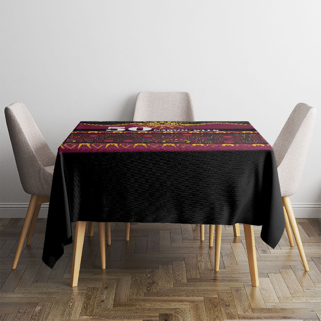 Broncos NAIDOC Week Tablecloth Aboriginal Torres Strait Islanders Vibe