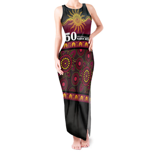 Broncos NAIDOC Week Personalised Tank Maxi Dress Aboriginal Torres Strait Islanders Vibe