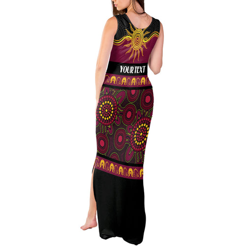 Broncos NAIDOC Week Personalised Tank Maxi Dress Aboriginal Torres Strait Islanders Vibe