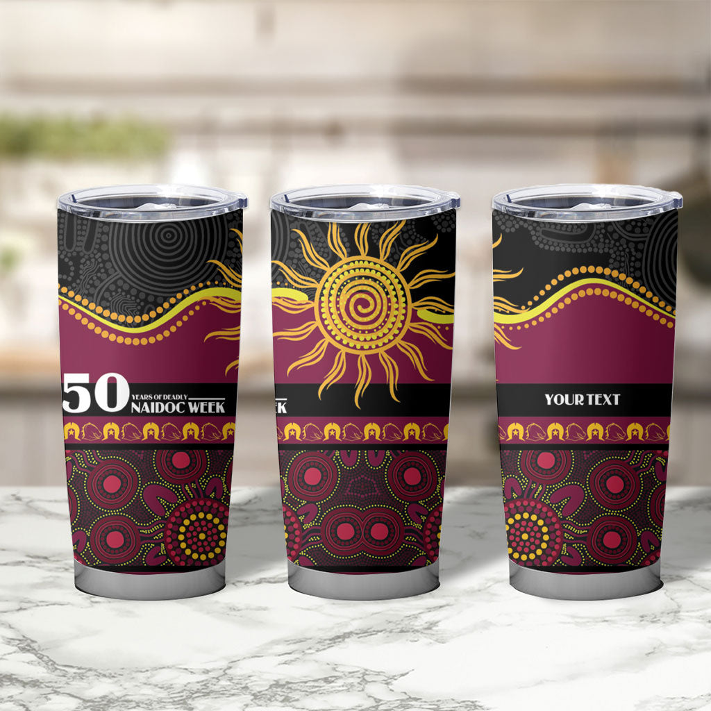 Broncos NAIDOC Week Personalised Tumbler Cup Aboriginal Torres Strait Islanders Vibe