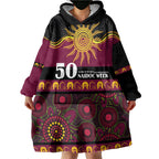 Broncos NAIDOC Week Personalised Wearable Blanket Hoodie Aboriginal Torres Strait Islanders Vibe