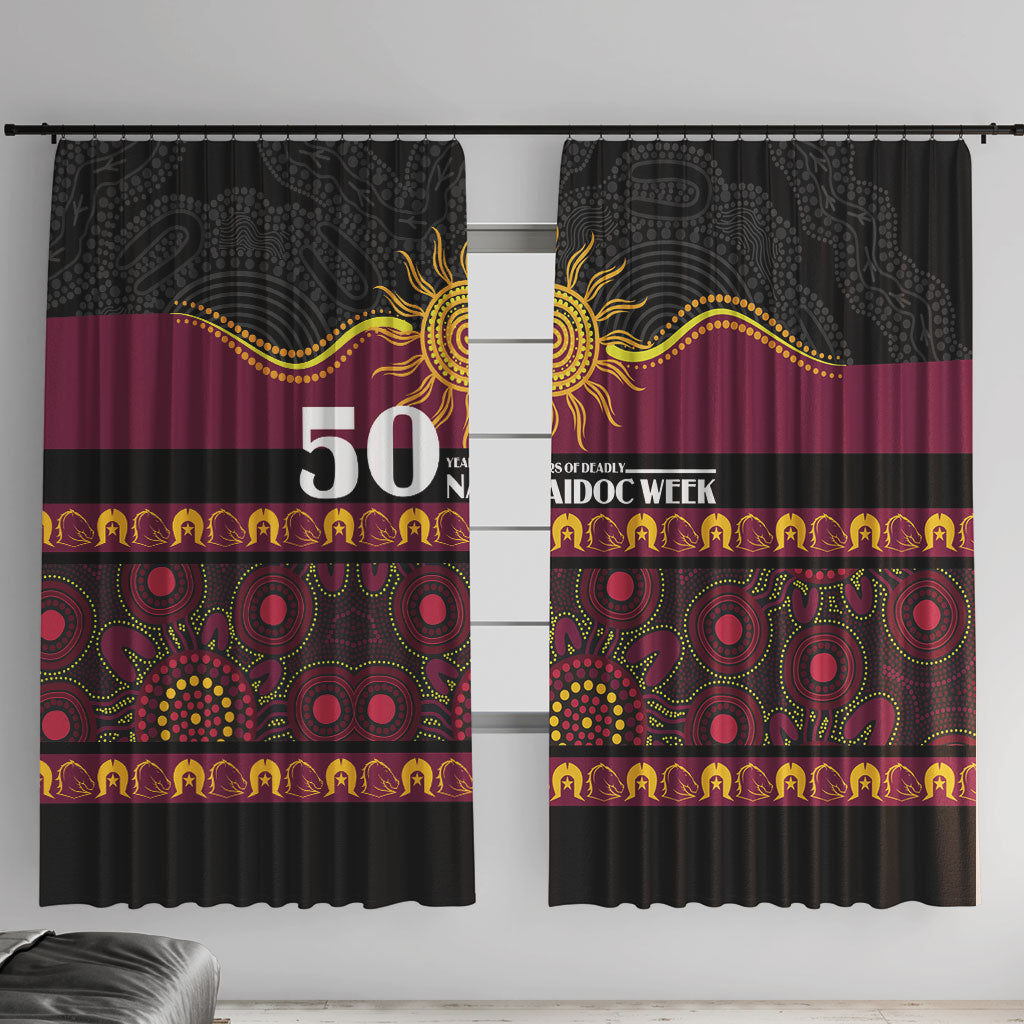 Broncos NAIDOC Week Window Curtain Aboriginal Torres Strait Islanders Vibe