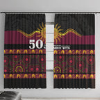 Broncos NAIDOC Week Window Curtain Aboriginal Torres Strait Islanders Vibe