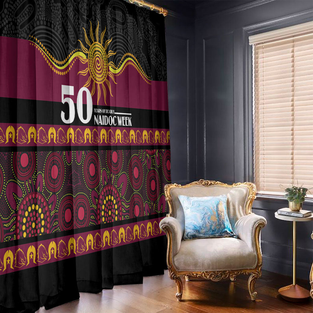 Broncos NAIDOC Week Window Curtain Aboriginal Torres Strait Islanders Vibe