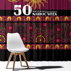 Broncos NAIDOC Week Window Curtain Aboriginal Torres Strait Islanders Vibe