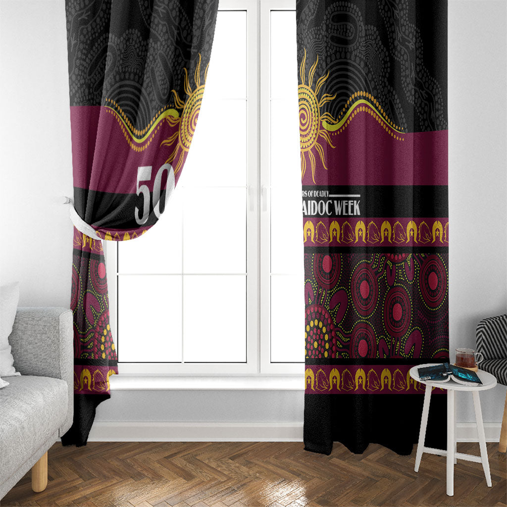 Broncos NAIDOC Week Window Curtain Aboriginal Torres Strait Islanders Vibe