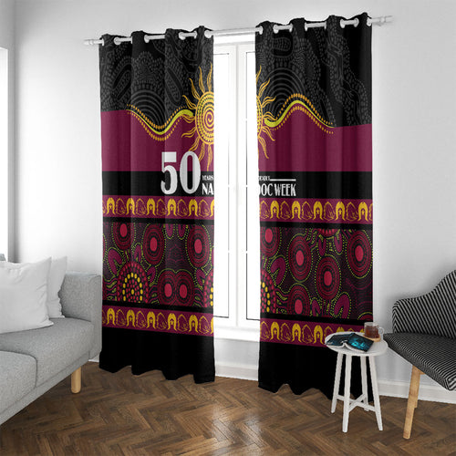 Broncos NAIDOC Week Window Curtain Aboriginal Torres Strait Islanders Vibe