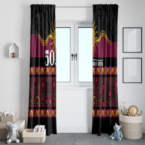 Broncos NAIDOC Week Window Curtain Aboriginal Torres Strait Islanders Vibe
