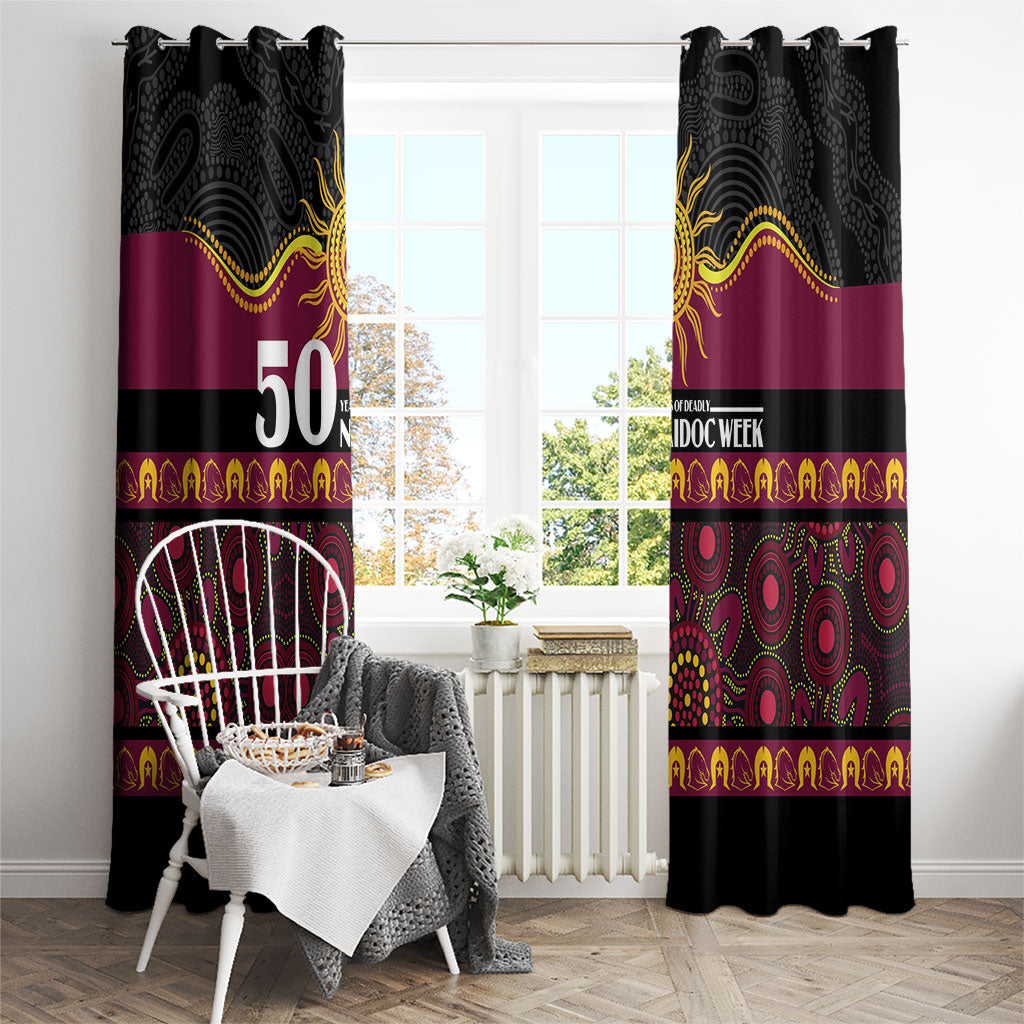 Broncos NAIDOC Week Window Curtain Aboriginal Torres Strait Islanders Vibe
