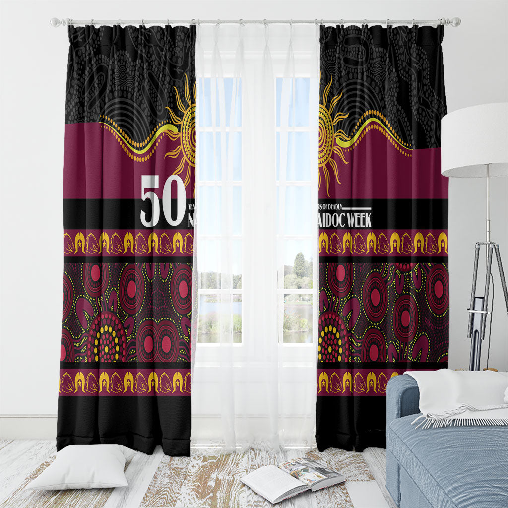 Broncos NAIDOC Week Window Curtain Aboriginal Torres Strait Islanders Vibe