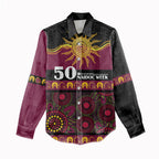 Broncos NAIDOC Week Personalised Women Casual Shirt Aboriginal Torres Strait Islanders Vibe