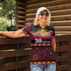 Broncos NAIDOC Week Personalised Women Polo Shirt Aboriginal Torres Strait Islanders Vibe
