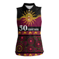 Broncos NAIDOC Week Personalised Women Sleeveless Polo Shirt Aboriginal Torres Strait Islanders Vibe