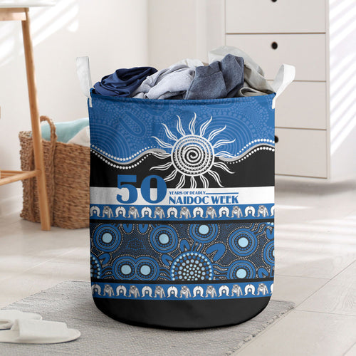 Bulldogs NAIDOC Week Laundry Basket Aboriginal Torres Strait Islanders Vibe