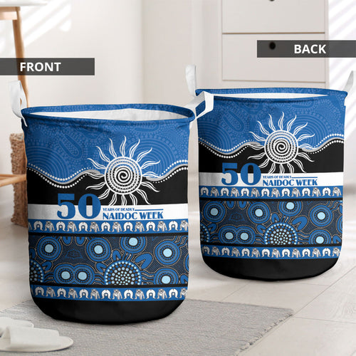 Bulldogs NAIDOC Week Laundry Basket Aboriginal Torres Strait Islanders Vibe