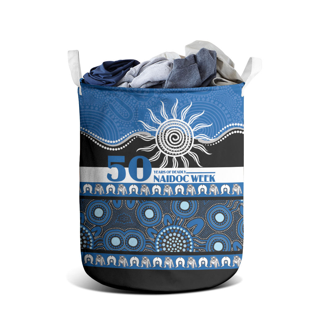 Bulldogs NAIDOC Week Laundry Basket Aboriginal Torres Strait Islanders Vibe