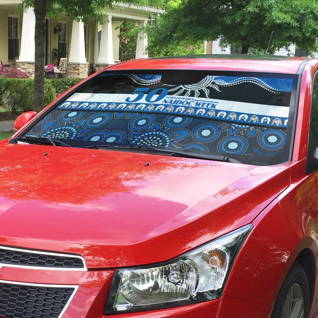 Bulldogs NAIDOC Week Auto Sun Shade Aboriginal Torres Strait Islanders Vibe