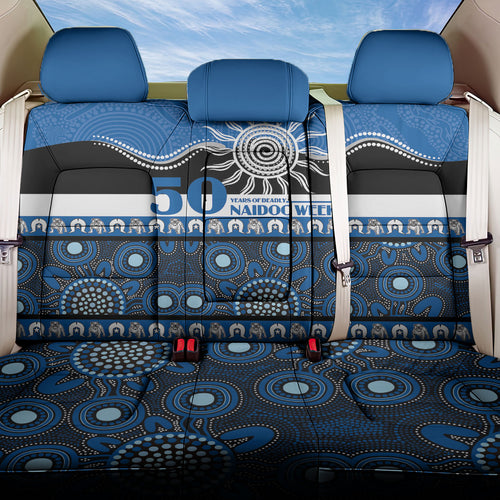 Bulldogs NAIDOC Week Back Car Seat Cover Aboriginal Torres Strait Islanders Vibe