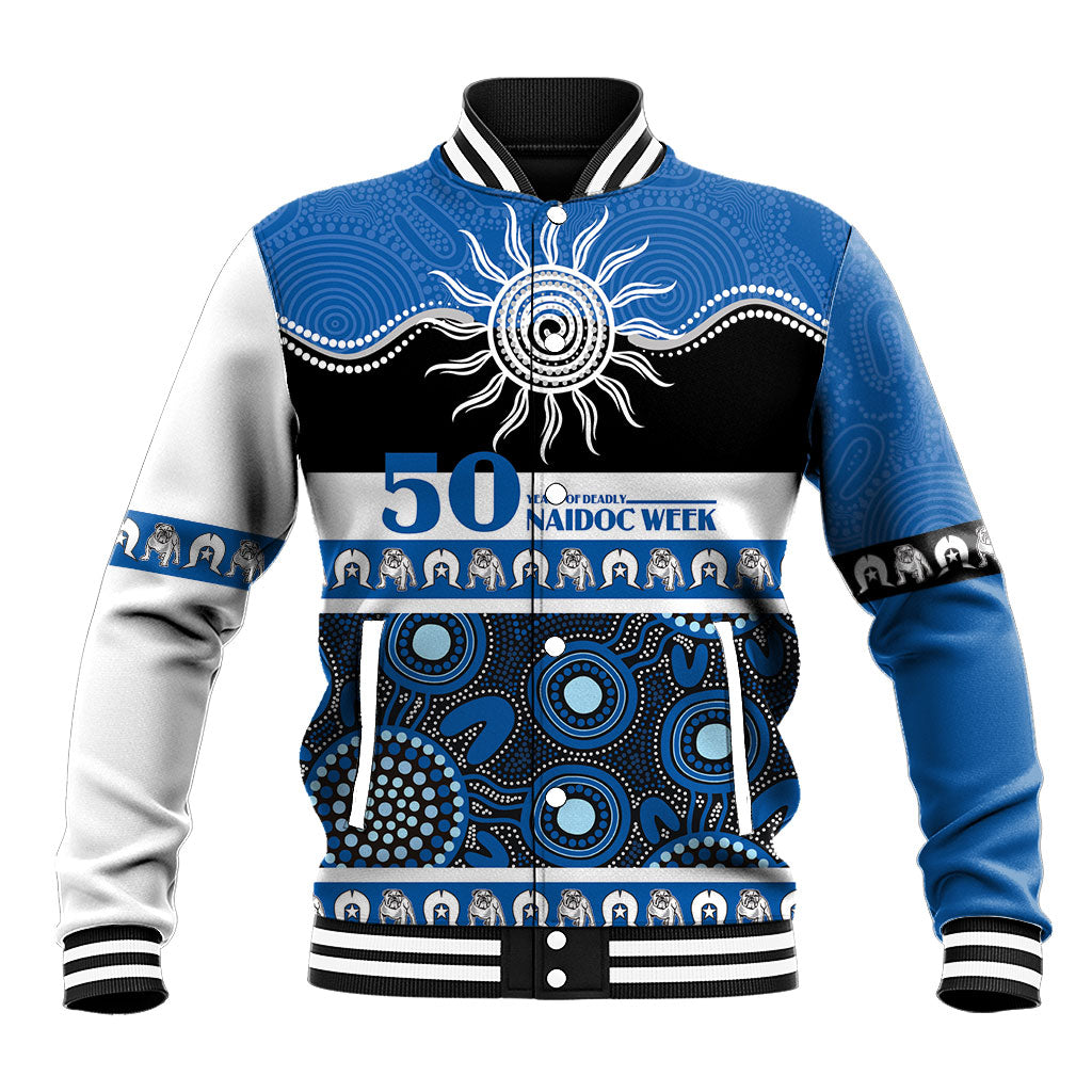 Bulldogs NAIDOC Week Personalised Baseball Jacket Aboriginal Torres Strait Islanders Vibe