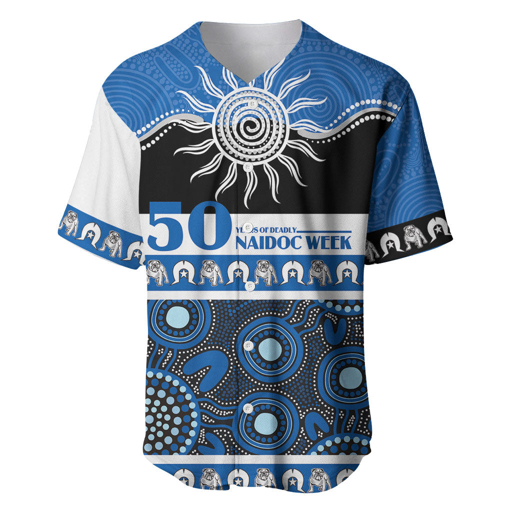 Bulldogs NAIDOC Week Personalised Baseball Jersey Aboriginal Torres Strait Islanders Vibe