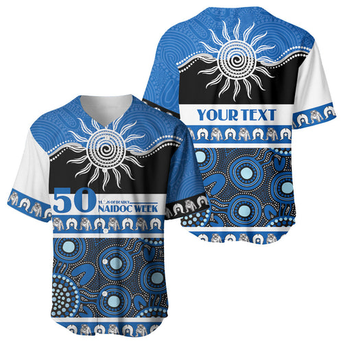 Bulldogs NAIDOC Week Personalised Baseball Jersey Aboriginal Torres Strait Islanders Vibe