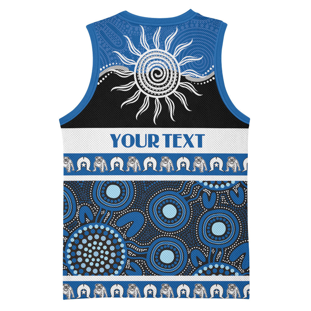 Bulldogs NAIDOC Week Personalised Basketball Jersey Aboriginal Torres Strait Islanders Vibe