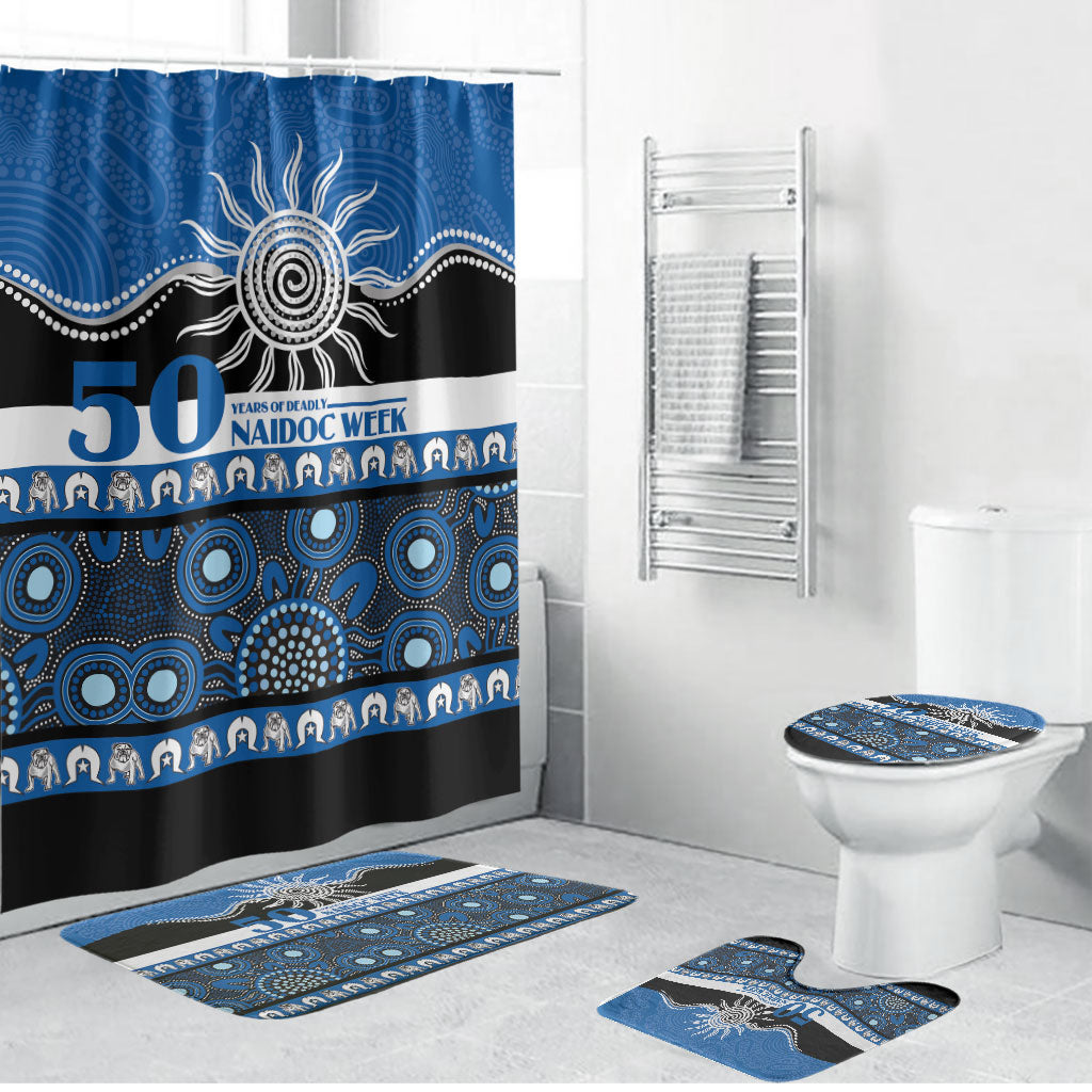 Bulldogs NAIDOC Week Bathroom Set Aboriginal Torres Strait Islanders Vibe