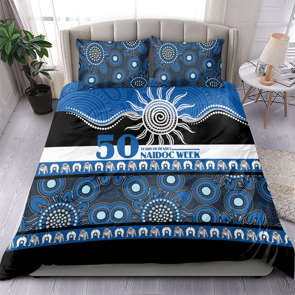 Bulldogs NAIDOC Week Bedding Set Aboriginal Torres Strait Islanders Vibe