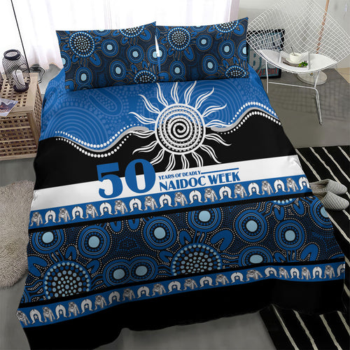 Bulldogs NAIDOC Week Bedding Set Aboriginal Torres Strait Islanders Vibe