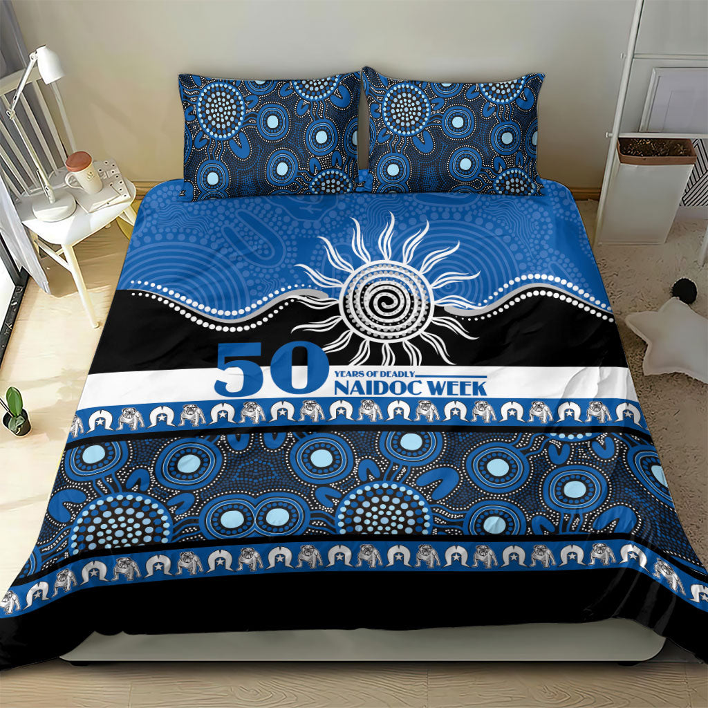 Bulldogs NAIDOC Week Bedding Set Aboriginal Torres Strait Islanders Vibe