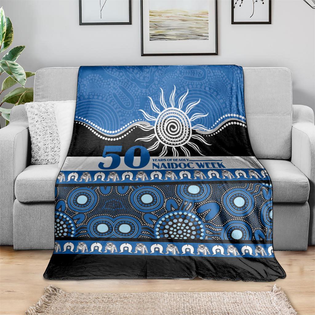 Bulldogs NAIDOC Week Blanket Aboriginal Torres Strait Islanders Vibe