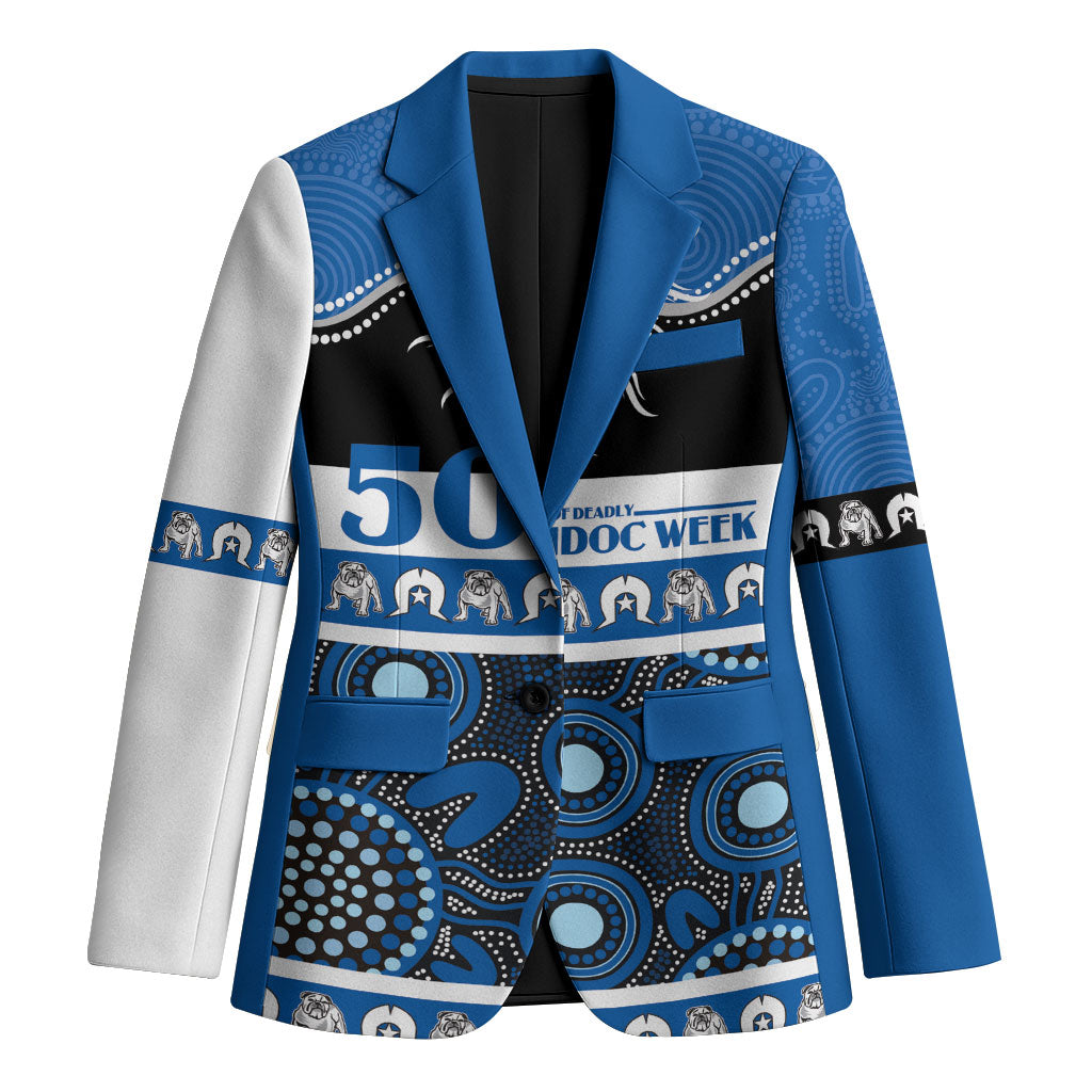 Bulldogs NAIDOC Week Personalised Blazer Aboriginal Torres Strait Islanders Vibe
