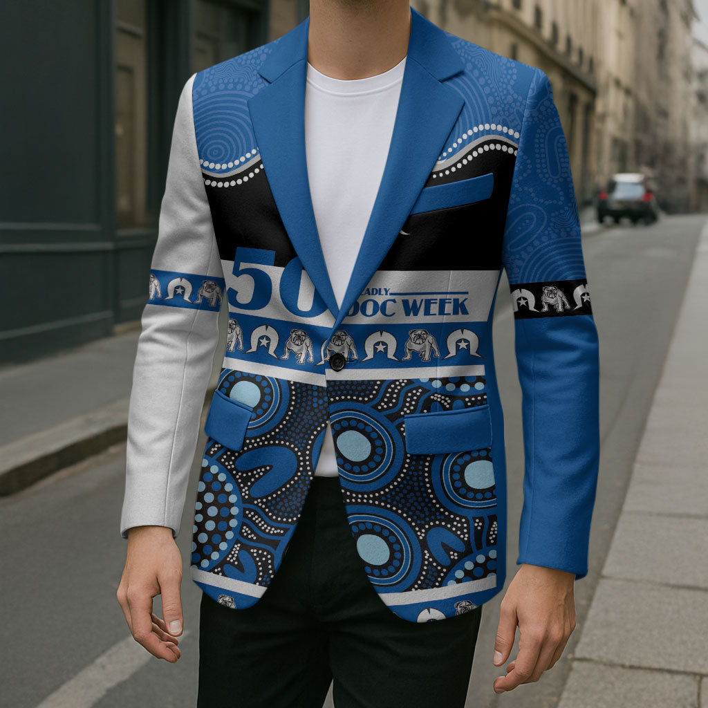 Bulldogs NAIDOC Week Personalised Blazer Aboriginal Torres Strait Islanders Vibe