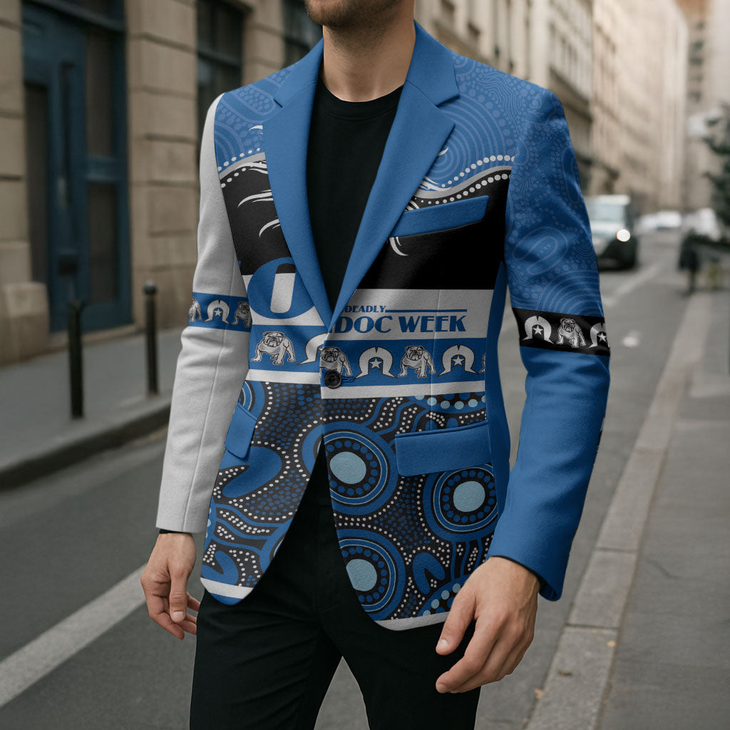Bulldogs NAIDOC Week Personalised Blazer Aboriginal Torres Strait Islanders Vibe