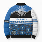 Bulldogs NAIDOC Week Personalised Bomber Puffer Jacket Aboriginal Torres Strait Islanders Vibe