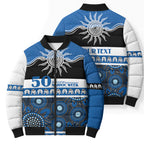 Bulldogs NAIDOC Week Personalised Bomber Puffer Jacket Aboriginal Torres Strait Islanders Vibe