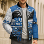 Bulldogs NAIDOC Week Personalised Bomber Puffer Jacket Aboriginal Torres Strait Islanders Vibe