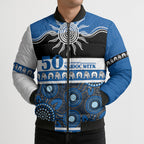 Bulldogs NAIDOC Week Personalised Bomber Puffer Jacket Aboriginal Torres Strait Islanders Vibe