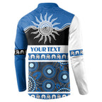 Bulldogs NAIDOC Week Personalised Button Sweatshirt Aboriginal Torres Strait Islanders Vibe