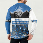 Bulldogs NAIDOC Week Personalised Button Sweatshirt Aboriginal Torres Strait Islanders Vibe
